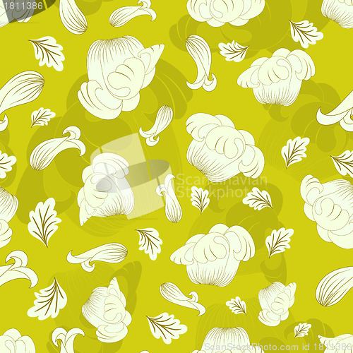 Image of seamless floral pattern