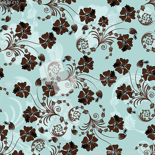 Image of seamless floral pattern