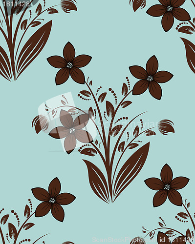 Image of seamless floral pattern