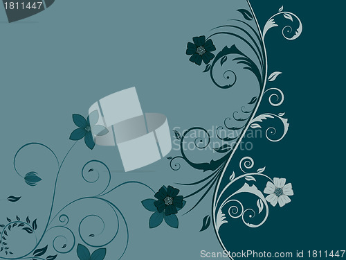 Image of floral background