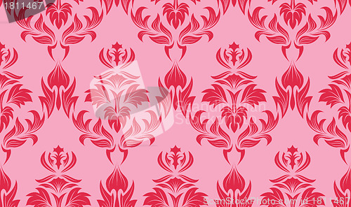 Image of seamless damask pattern