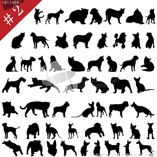 Image of pets silhouettes # 2