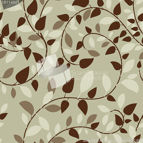 Image of seamless floral pattern