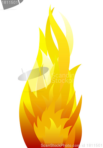 Image of fire background