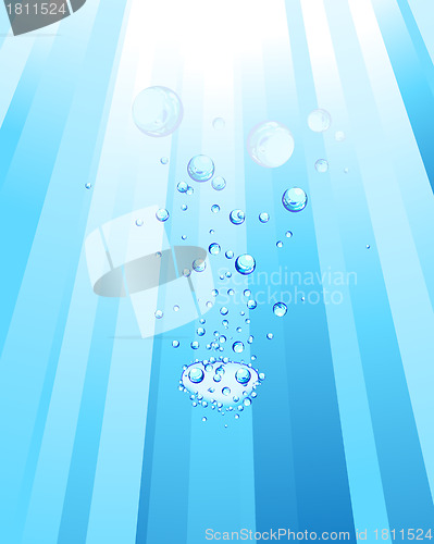 Image of Underwater rays