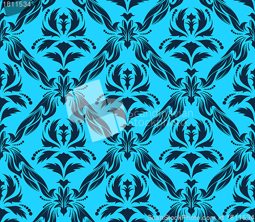 Image of seamless damask pattern