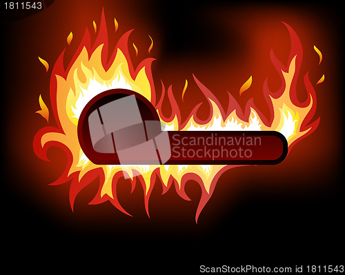 Image of fire background