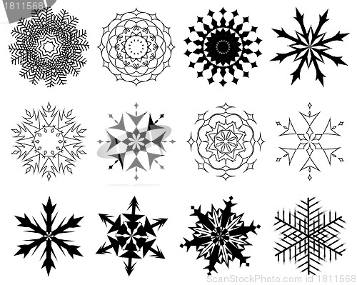 Image of snowflakes