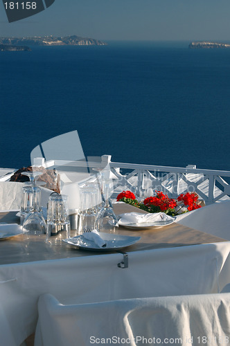 Image of beautiful restaurant setting