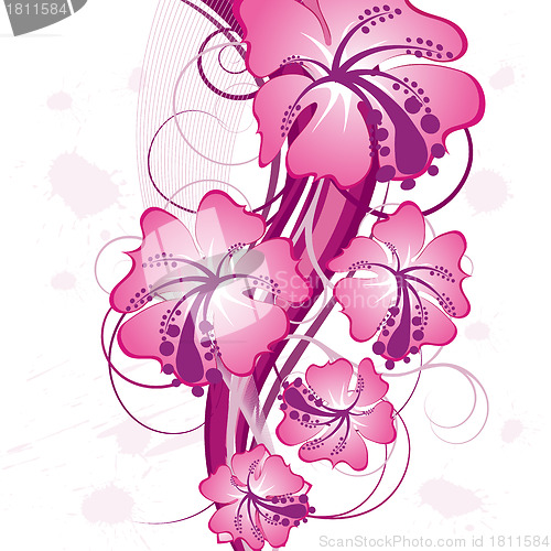 Image of floral background