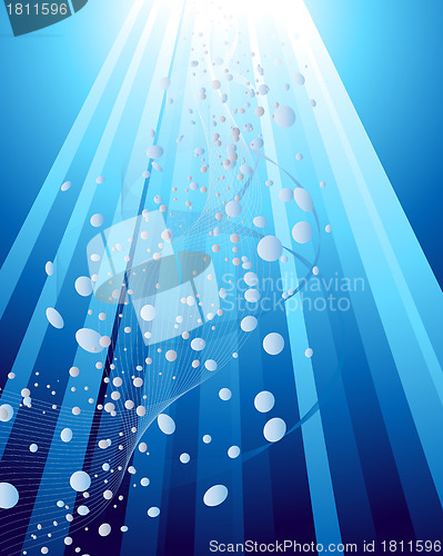 Image of Underwater rays