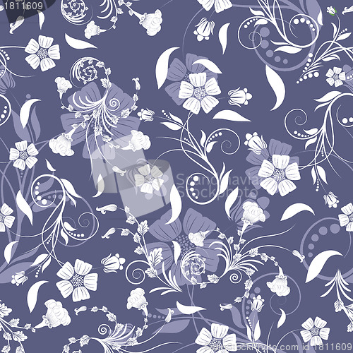 Image of seamless floral pattern