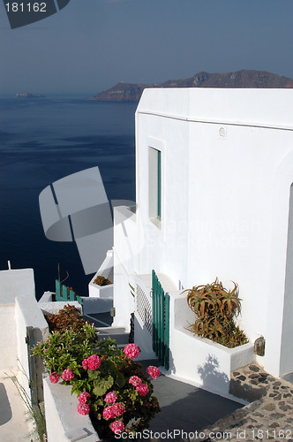 Image of incredible santorini view