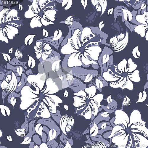 Image of seamless floral pattern