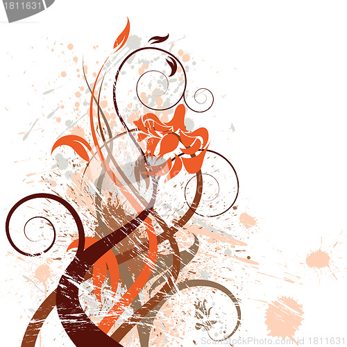 Image of floral background