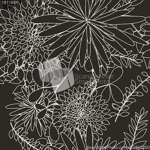 Image of seamless floral pattern