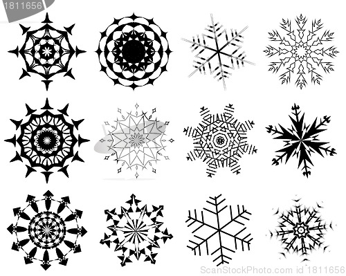 Image of snowflakes