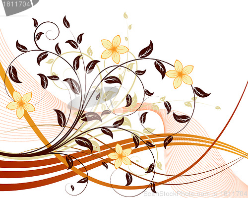 Image of floral background