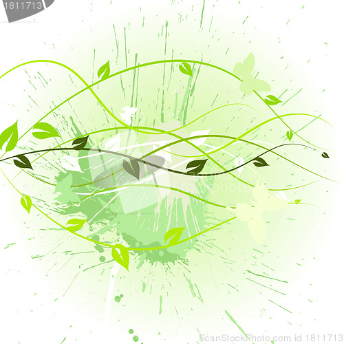 Image of floral background