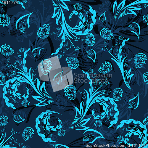 Image of seamless floral pattern