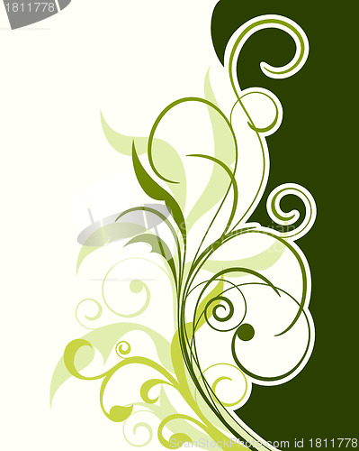 Image of floral background