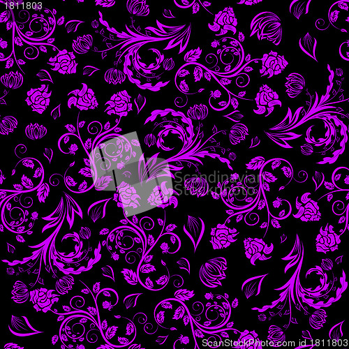 Image of seamless floral pattern