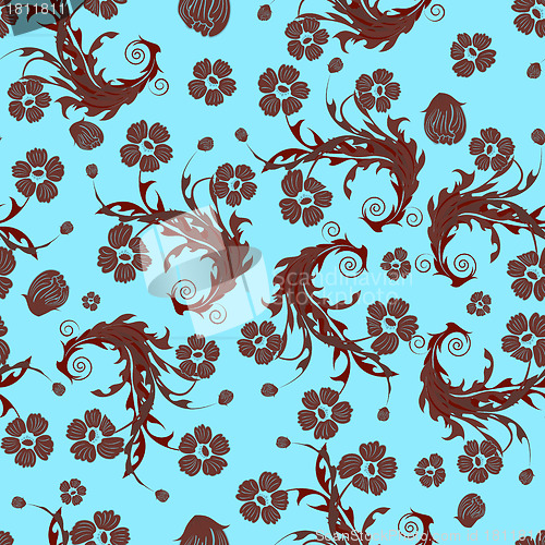 Image of seamless floral pattern