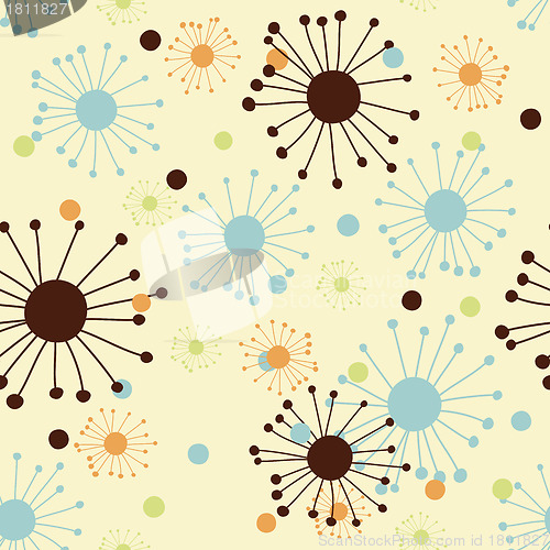 Image of seamless floral pattern