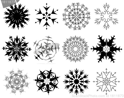 Image of snowflakes