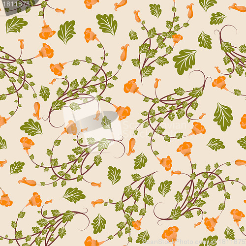 Image of seamless floral pattern