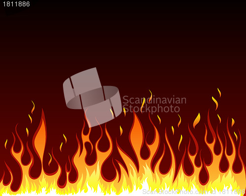 Image of fire background