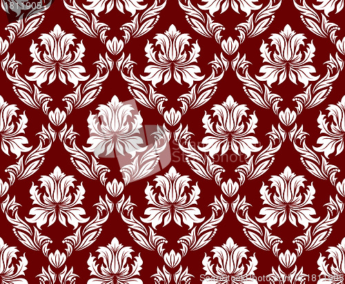 Image of seamless damask pattern