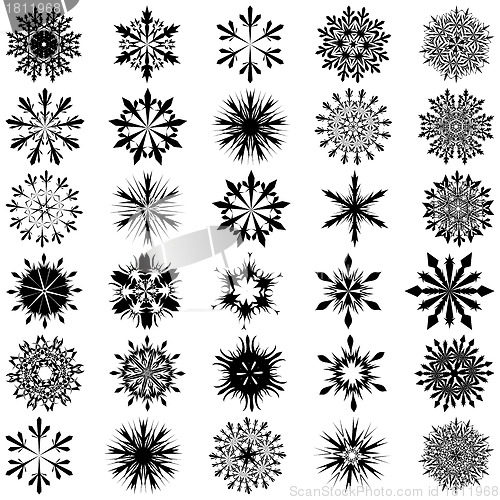 Image of snowflakes