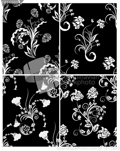 Image of seamless floral pattern