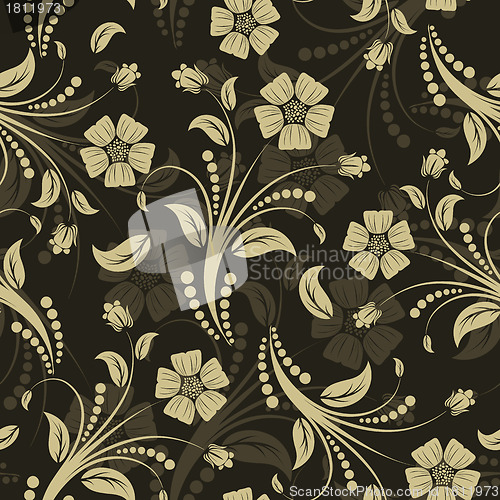 Image of seamless floral pattern