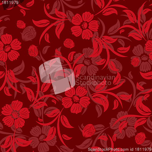 Image of seamless floral pattern