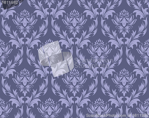 Image of seamless damask pattern