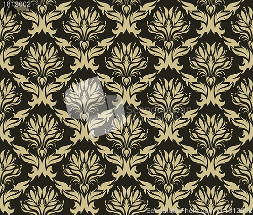 Image of seamless damask pattern