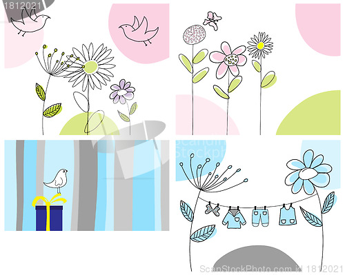 Image of set of greeting cards
