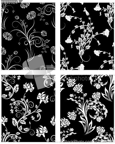 Image of seamless floral pattern