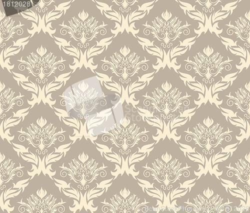 Image of seamless damask pattern