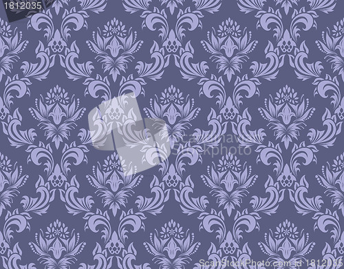 Image of seamless damask pattern