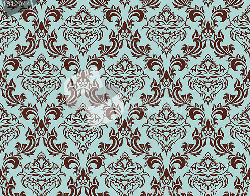 Image of seamless damask pattern