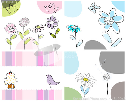 Image of set of greeting cards