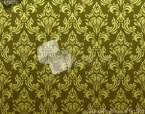 Image of seamless damask pattern