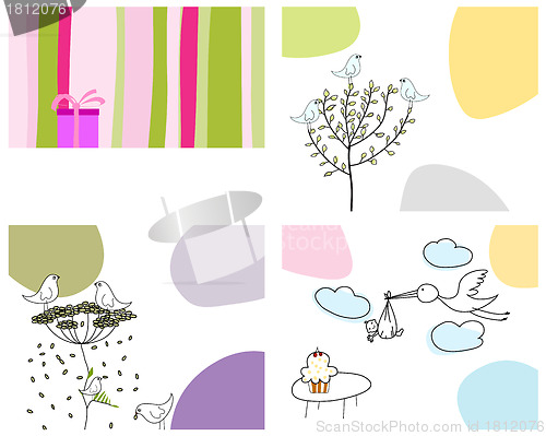 Image of set of greeting cards