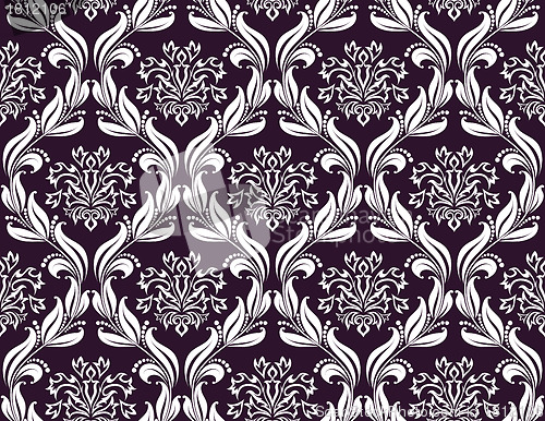 Image of seamless damask pattern