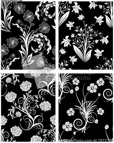 Image of seamless floral pattern