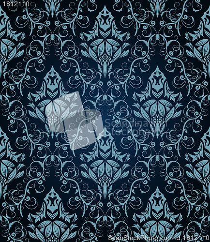 Image of seamless damask pattern