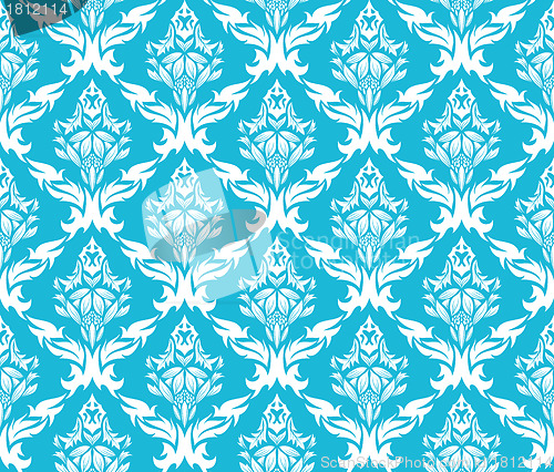 Image of seamless damask pattern